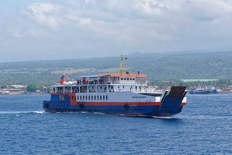 Fähre Karya Maritim III zwischen Java und Bali