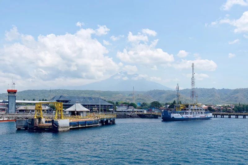 Fährterminal Ketapang an der Ostküste Javas