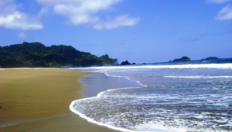 Breiter Strand von Sukamade im Meru-Betiri-Nationalpark